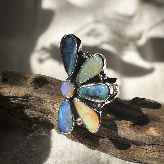 Opal Wild Flora Ring