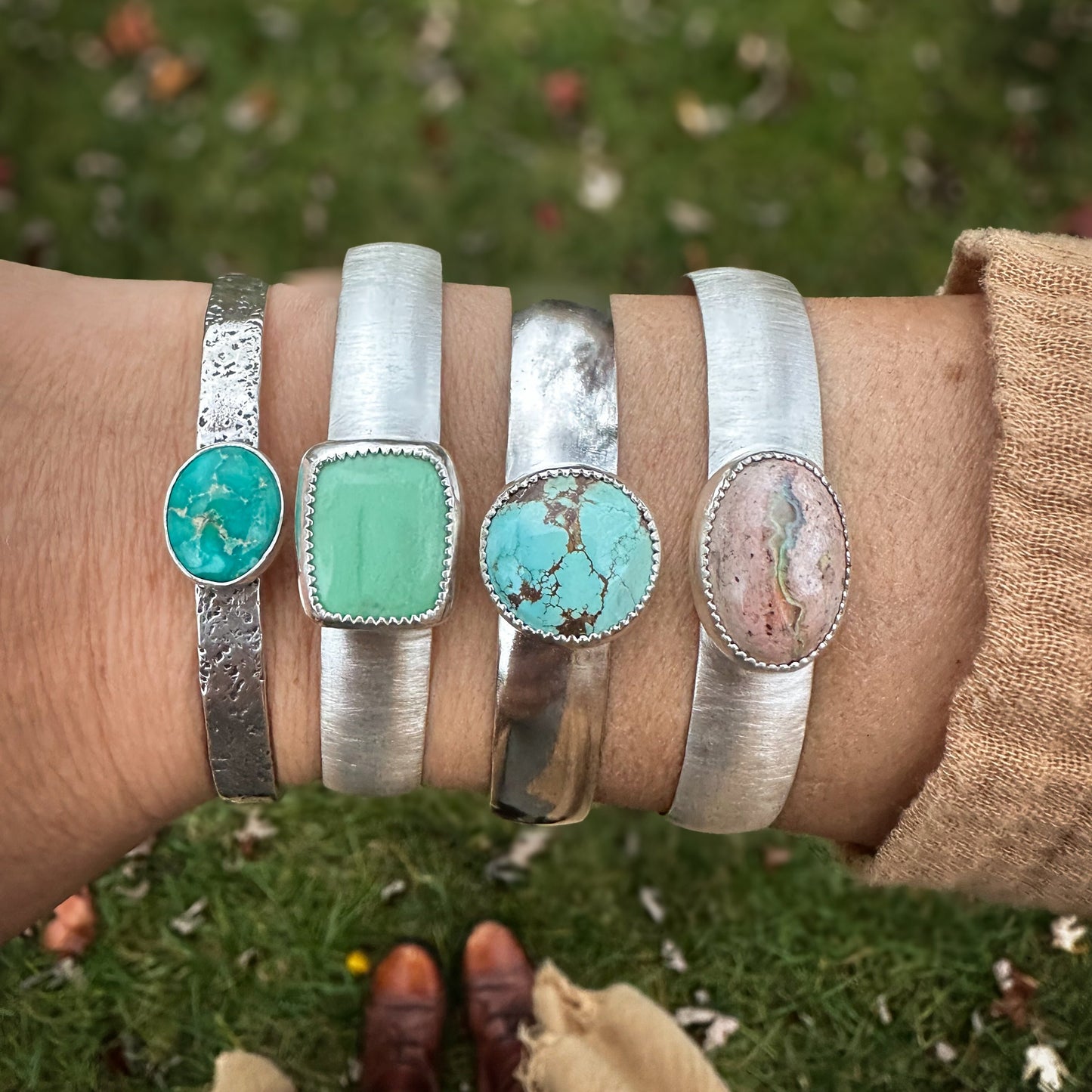 Turquoise Wide Cuff Bracelet