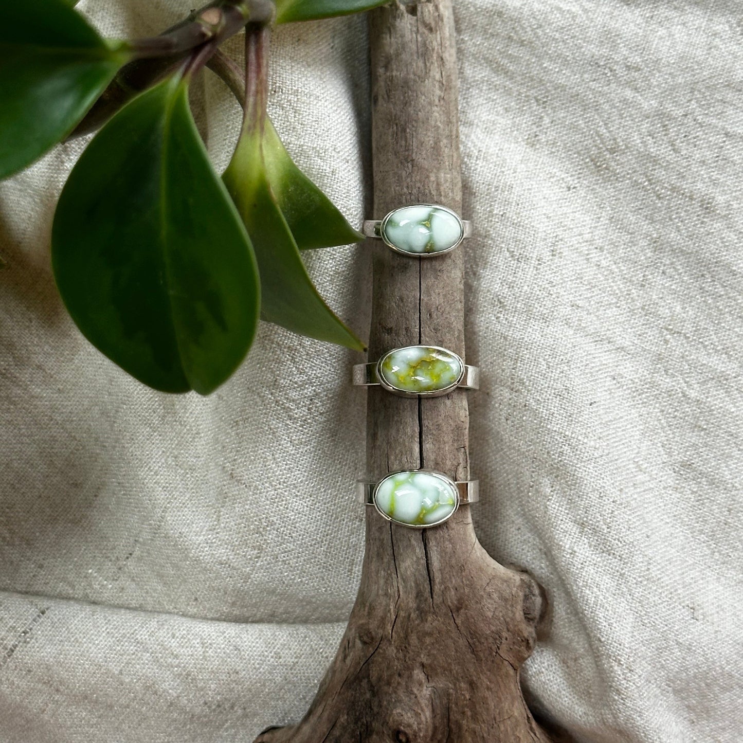 Palomino Variscite Ring (Size 8)