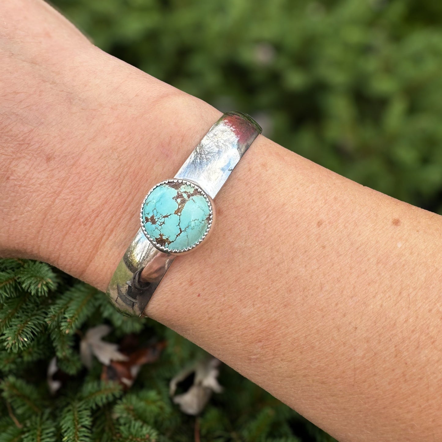 Turquoise Wide Cuff Bracelet