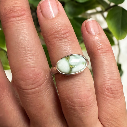 Palomino Variscite Ring (Size 5.25)