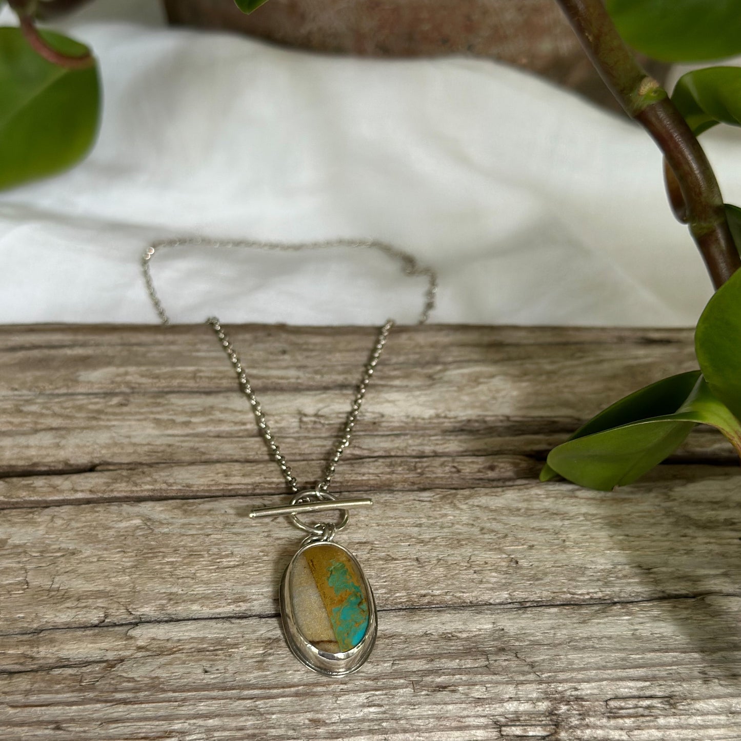 Royston Ribbon Toggle Necklace