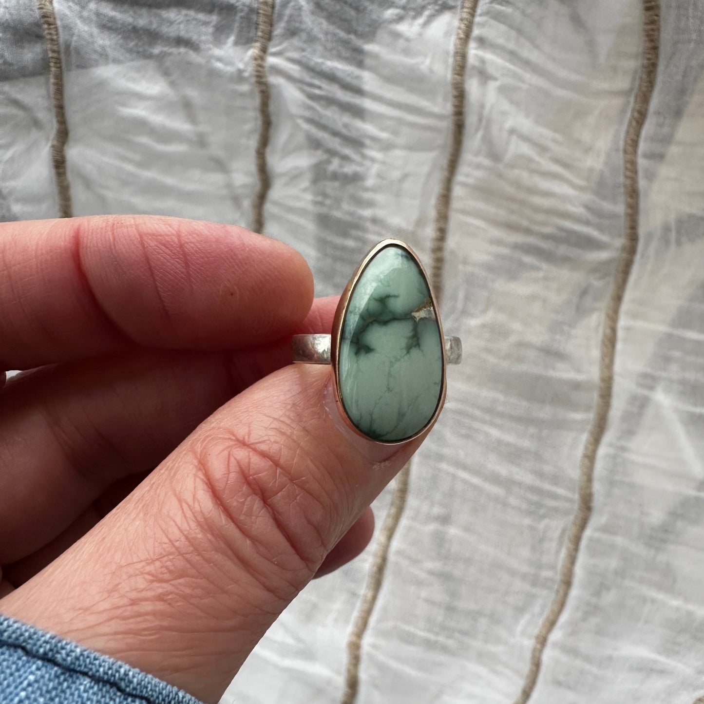 Colina Verde Variscite Ring No 2 | Size 6