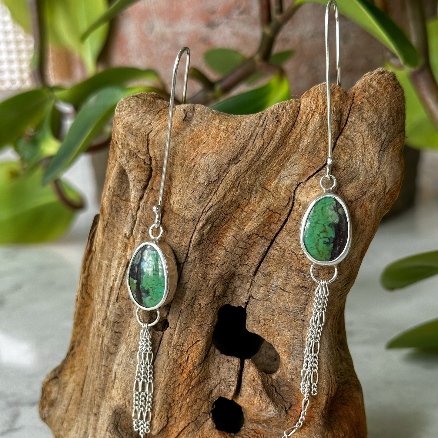 Cloud Mountain Dangle Earrings