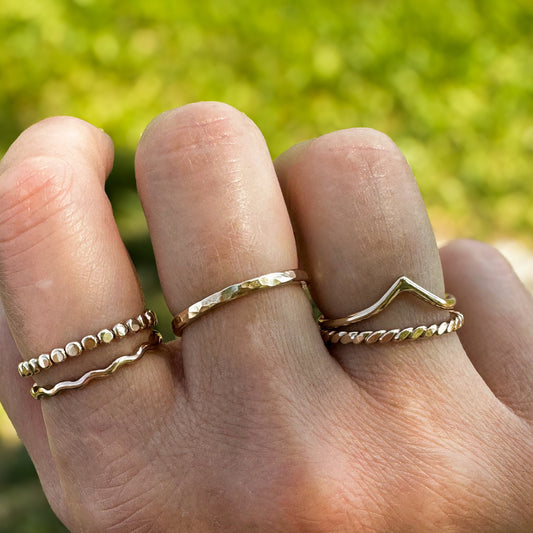 Wave Stacking Ring