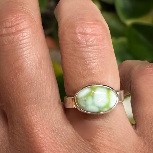 Palomino Variscite Ring (Size 8)