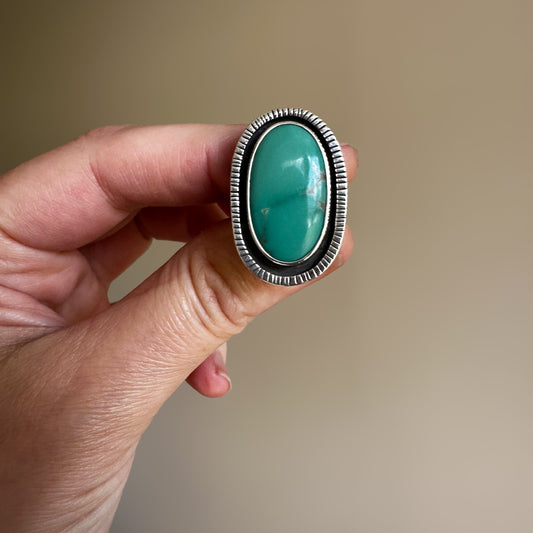 Open Sky Turquoise Ring (size 5.5)