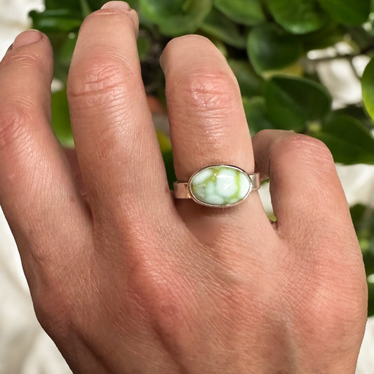 Palomino Variscite Ring (Size 8)