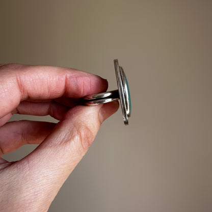 Open Sky Turquoise Ring (size 7.75)