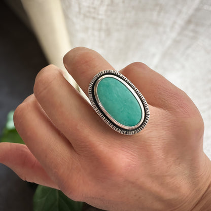 Open Sky Turquoise Ring (size 7.25)