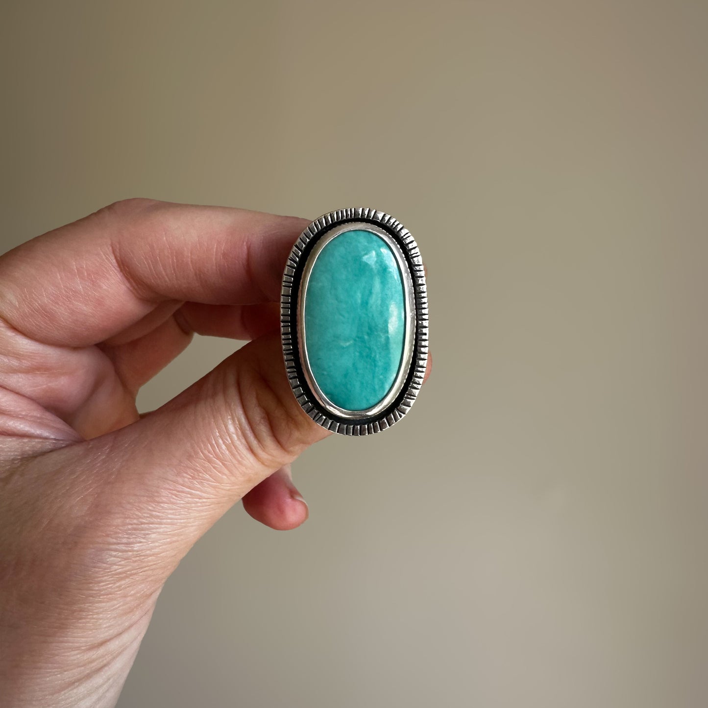 Open Sky Turquoise Ring (size 7.25)
