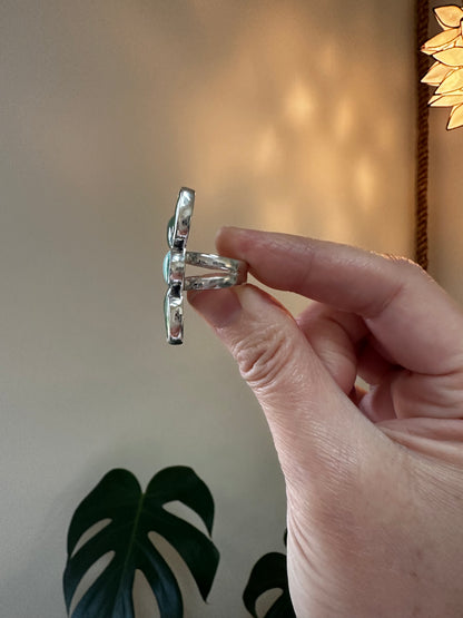 Turquoise Wild Flora Ring (Size 6.5)