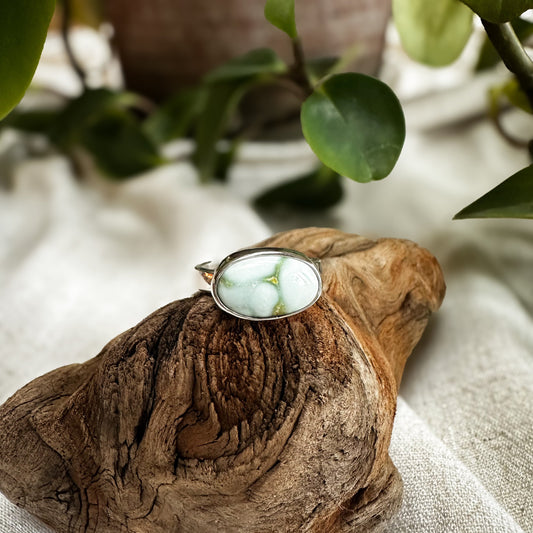 Palomino Variscite Ring (Size 5.25)