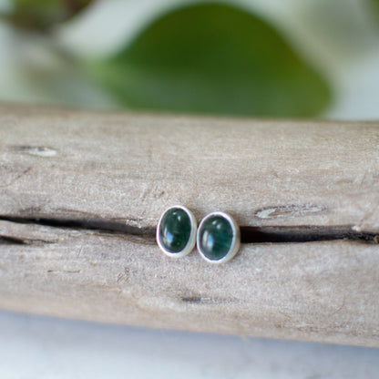 Tourmaline Studs