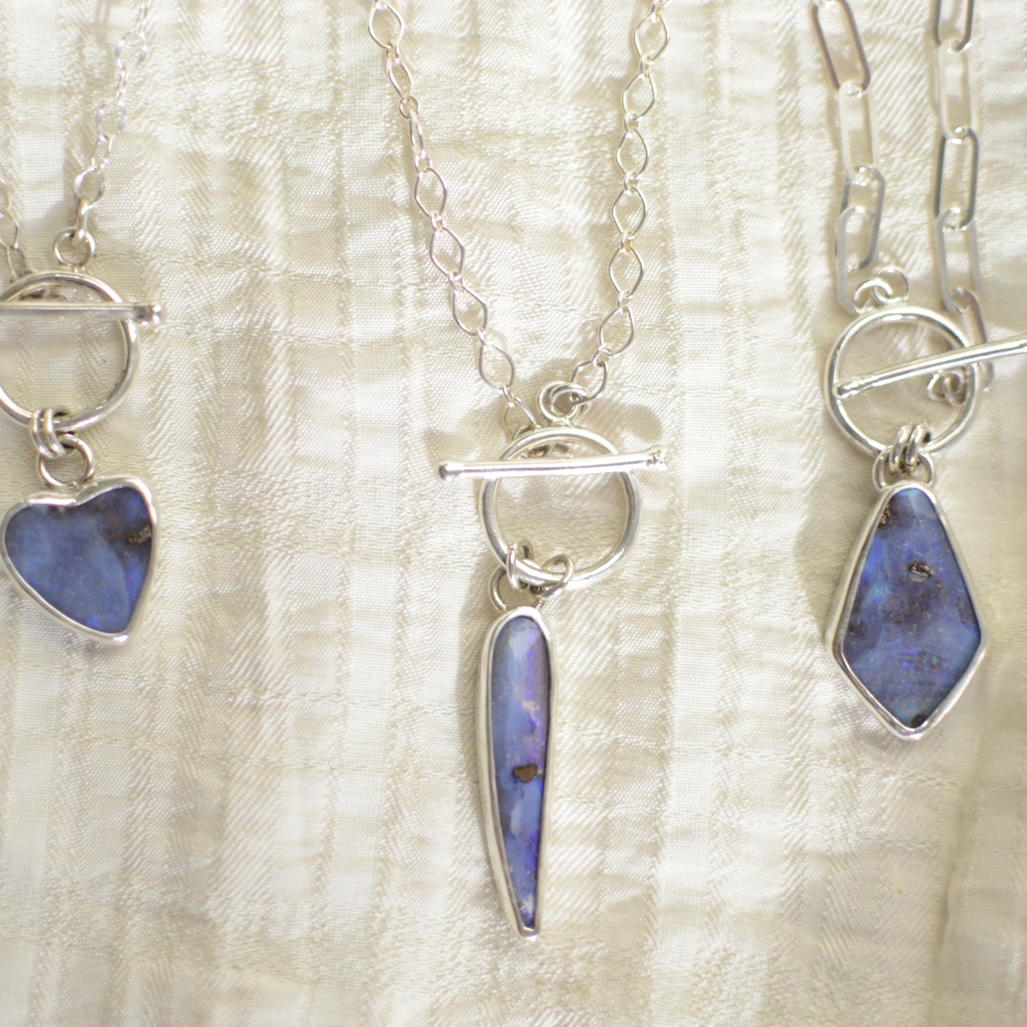 Spike OpalToggle Necklace