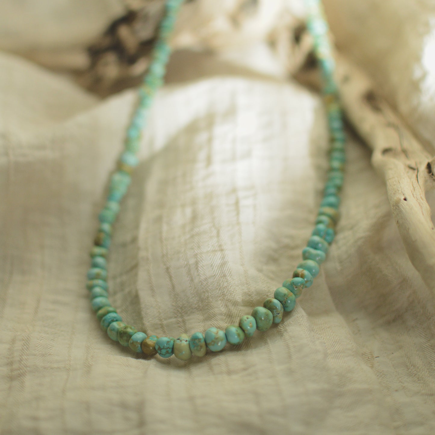 Lone Mountain Beaded Necklace