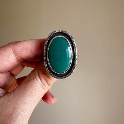 Open Sky Turquoise Ring (size 7.75)