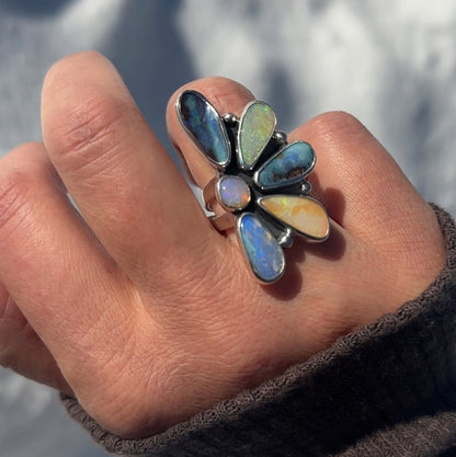 Opal Wild Flora Ring