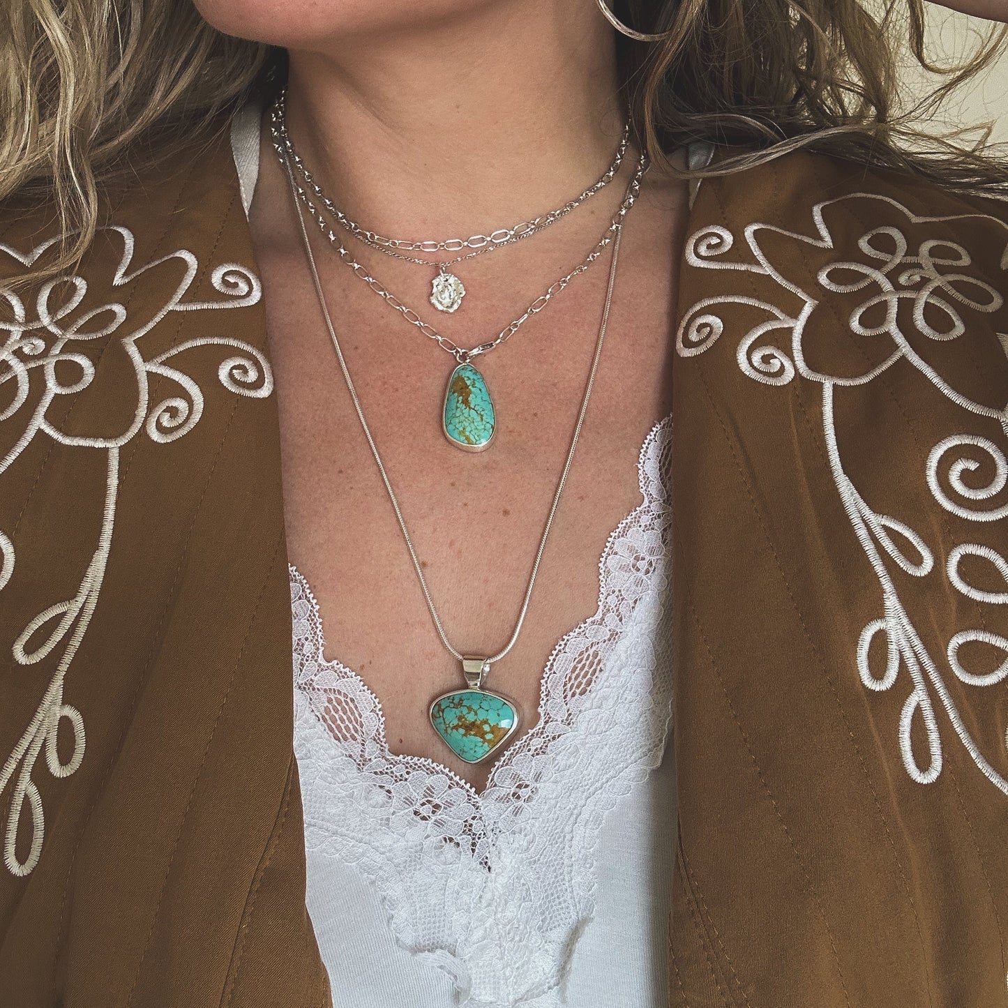 Kingman Turquoise Pendant