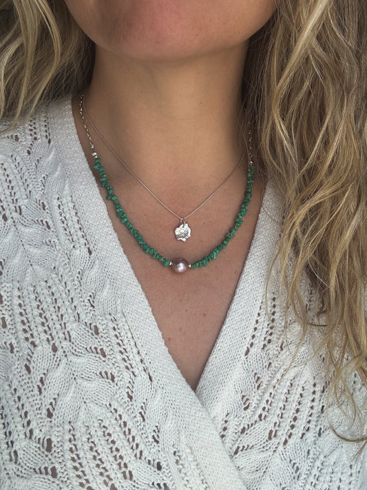 Emerald Valley Pearl Necklace