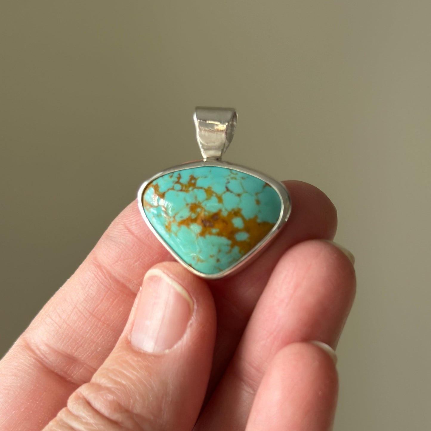 Kingman Turquoise Pendant