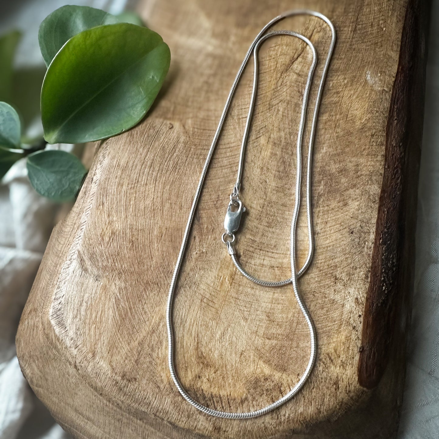 Sterling Silver Snake Chain