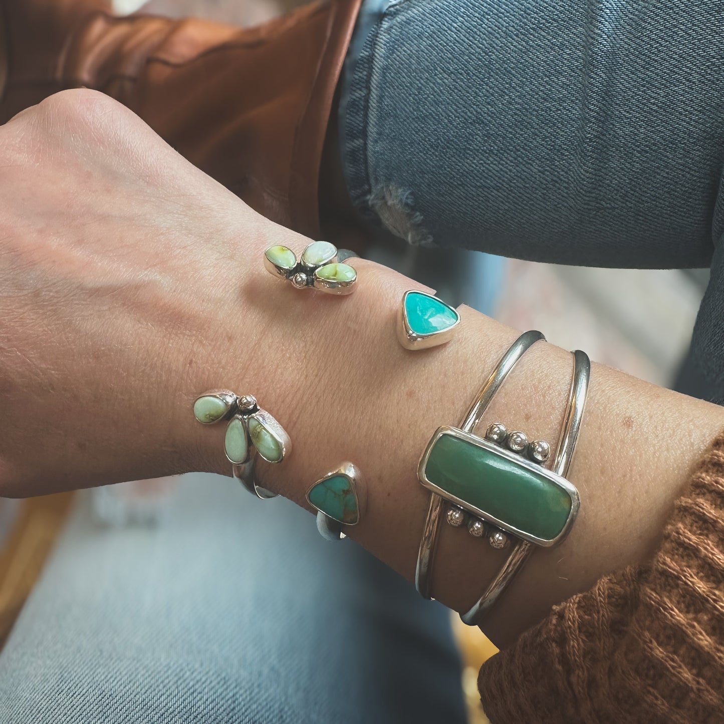 Twin Mesa Turquoise Cuff