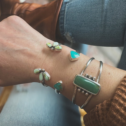 Twin Mesa Turquoise Cuff